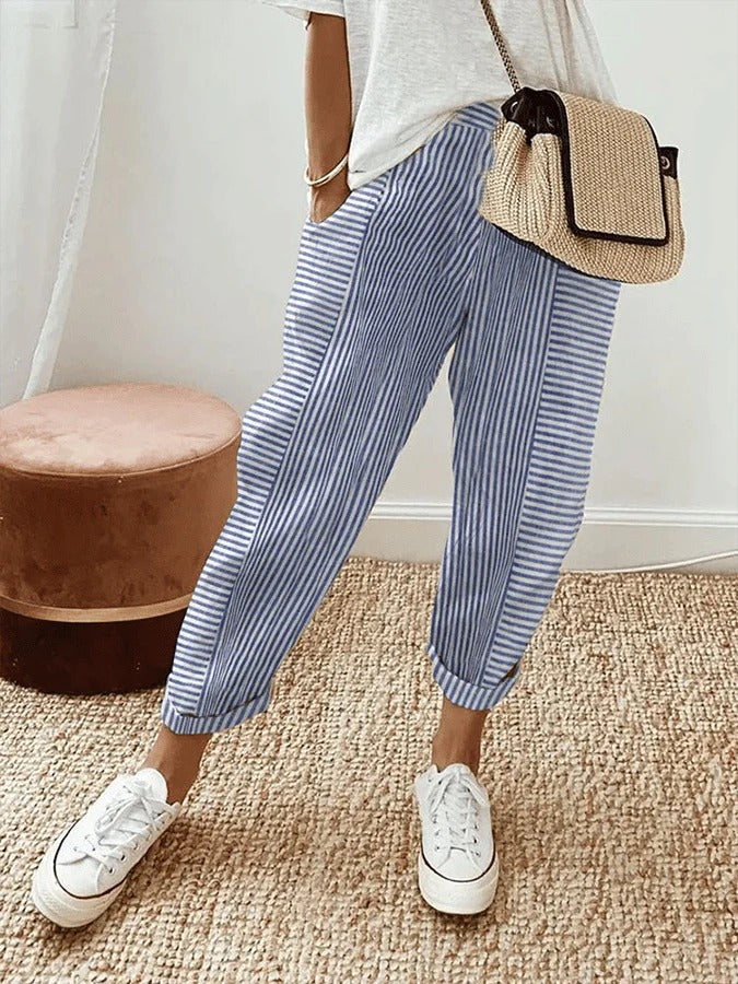Teresa™ | Pantaloni a righe