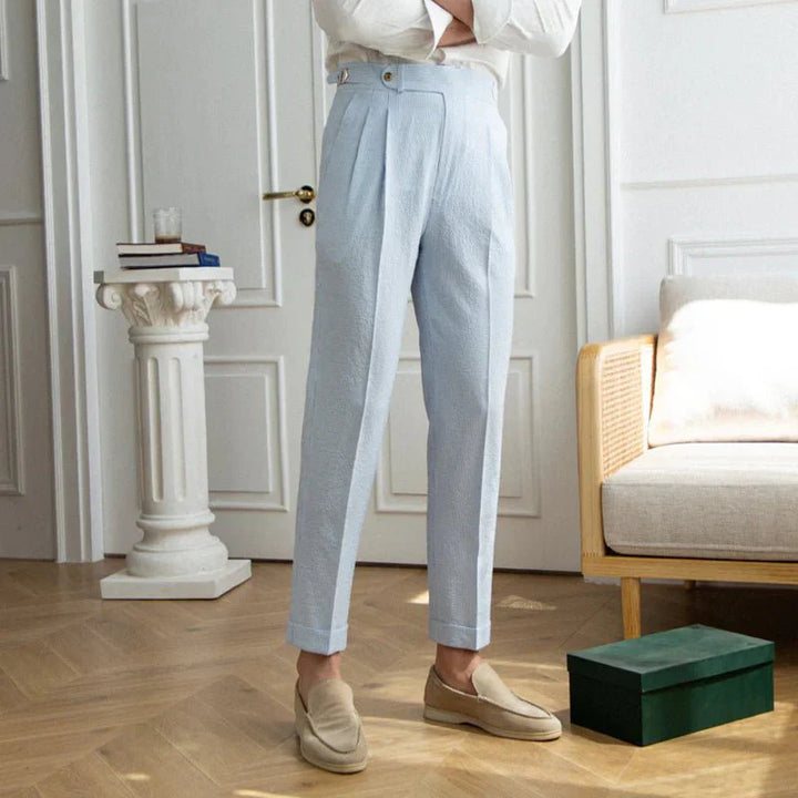 Leonardo™ | Pantalone Uomo Seersucker