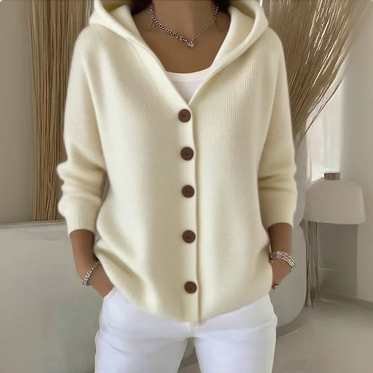 Lucy™ | Cardigan con Cappuccio Elegante