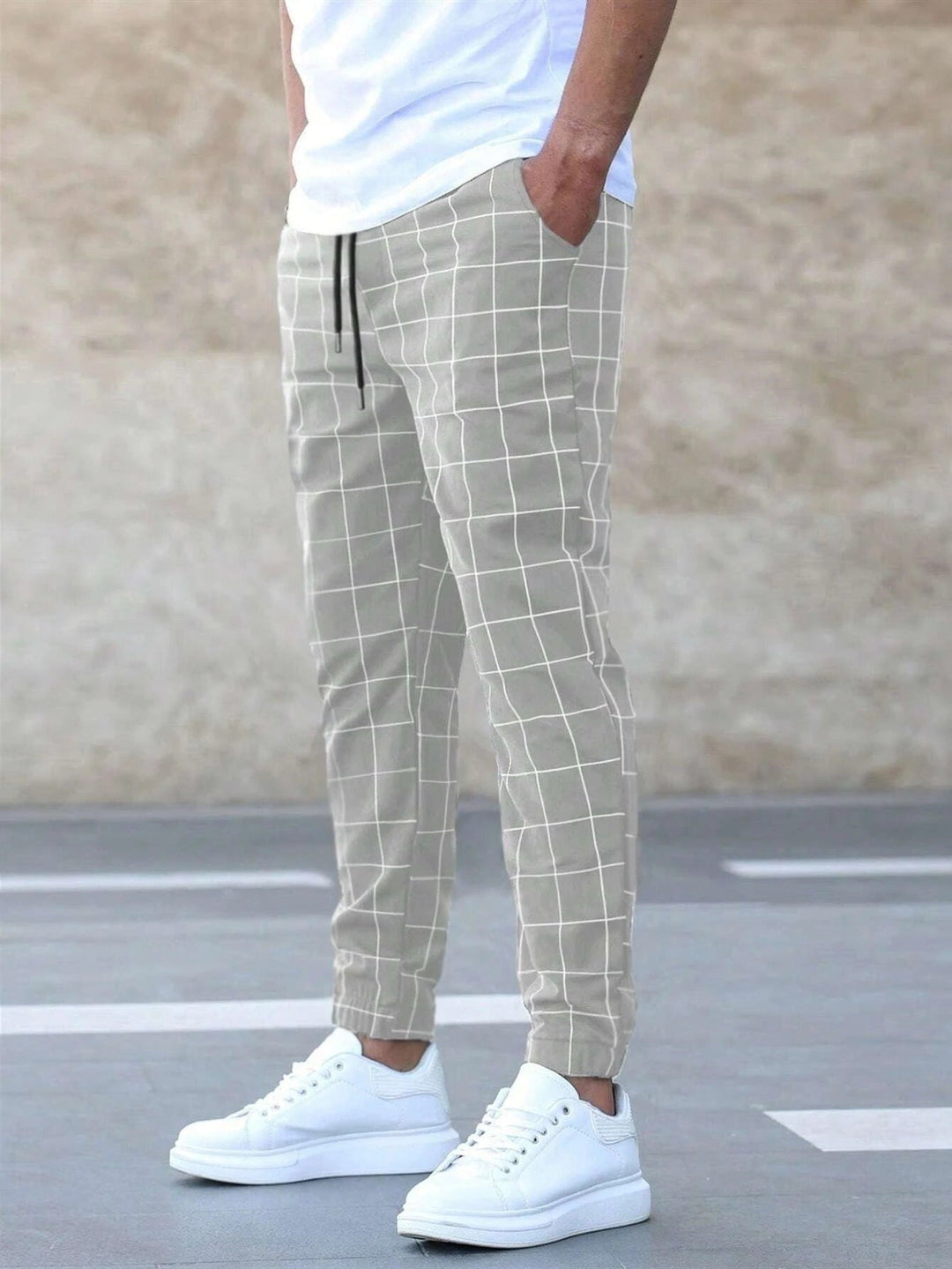 Claudio™ | Jogger da Uomo a Quadri