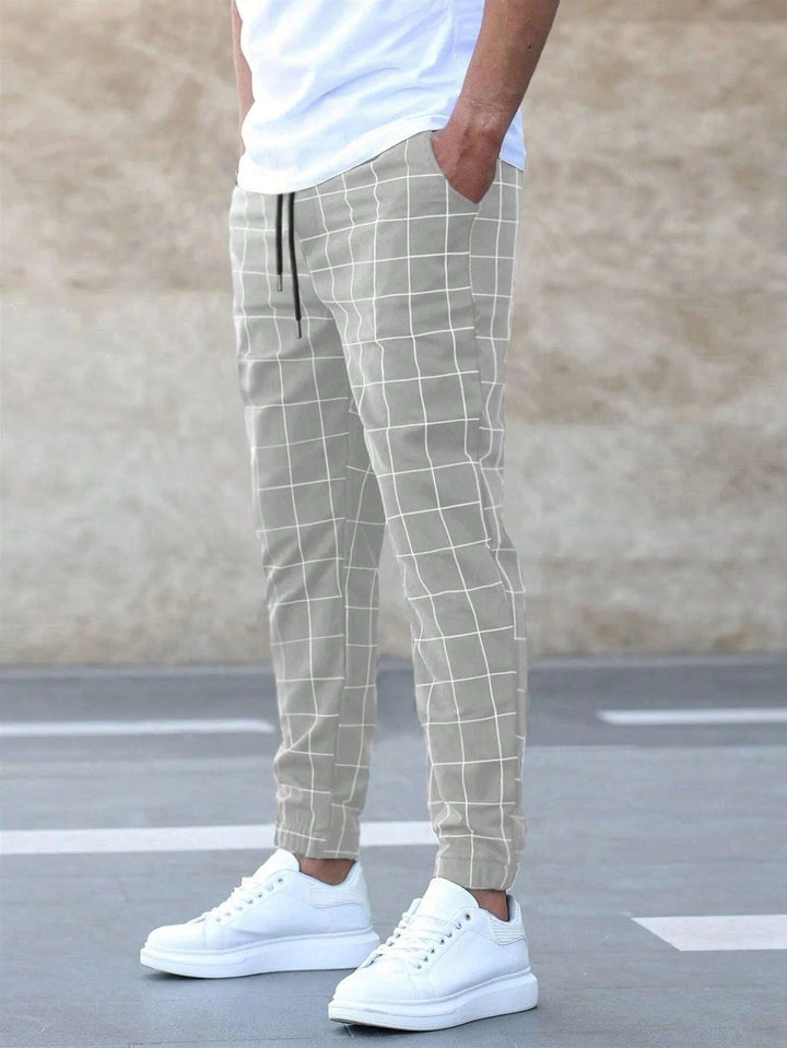 Claudio™ | Jogger da Uomo a Quadri