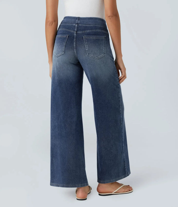 Clea™ | Pantaloni a vita alta elasticizzati