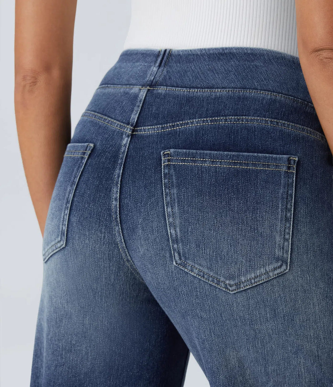 Clea™ | Pantaloni a vita alta elasticizzati