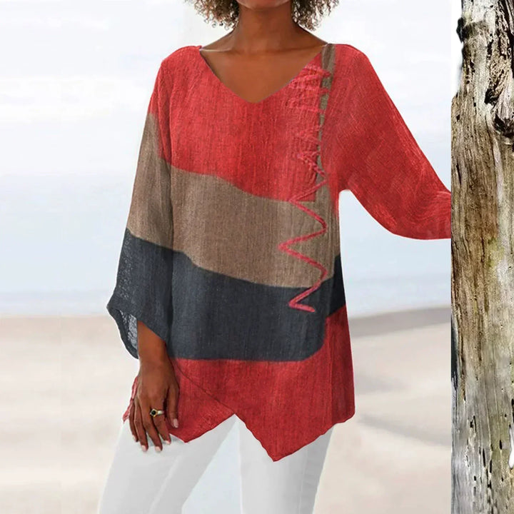 Tamara™ | Tunica Artistica con Scollo a V