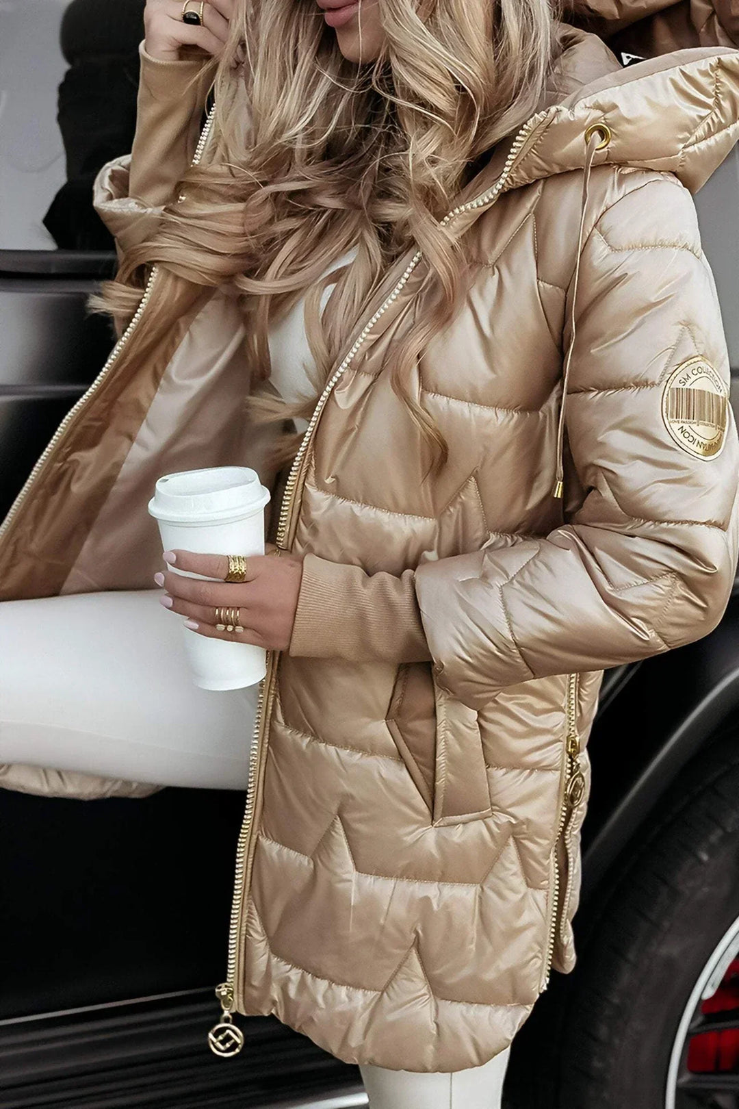 Sabrina™ | Cappotto Elegante con Cappuccio