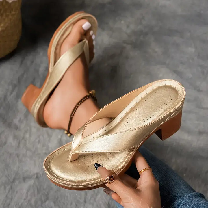 Marta™ | Sandali Ortopedici con Tacco