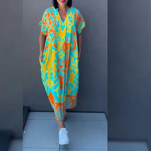 Lavinia™ | Abito con Stampa Floreale