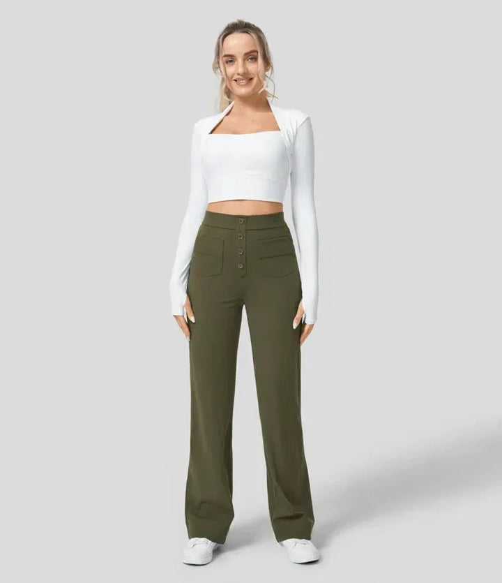 Doriana™ | Pantaloni a vita alta