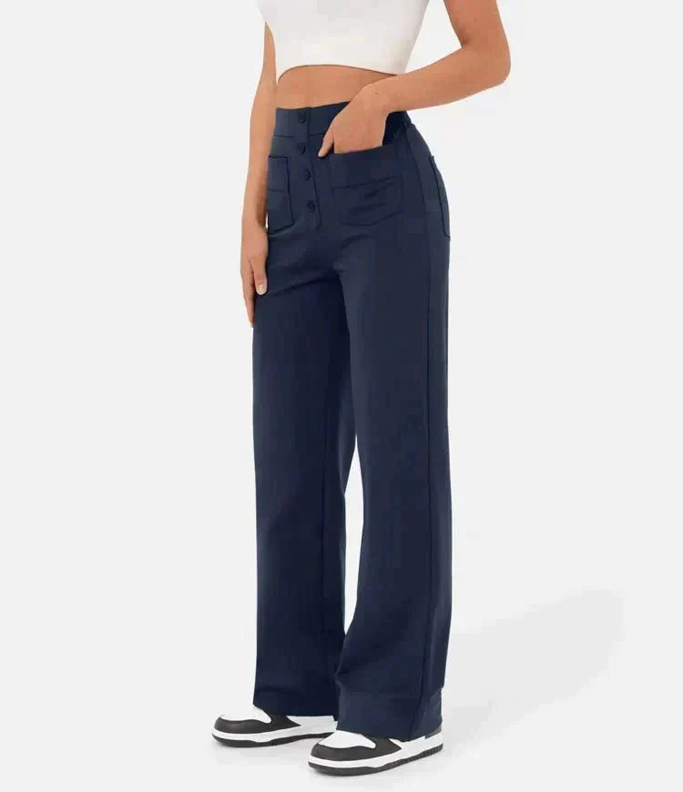 Doriana™ | Pantaloni a vita alta