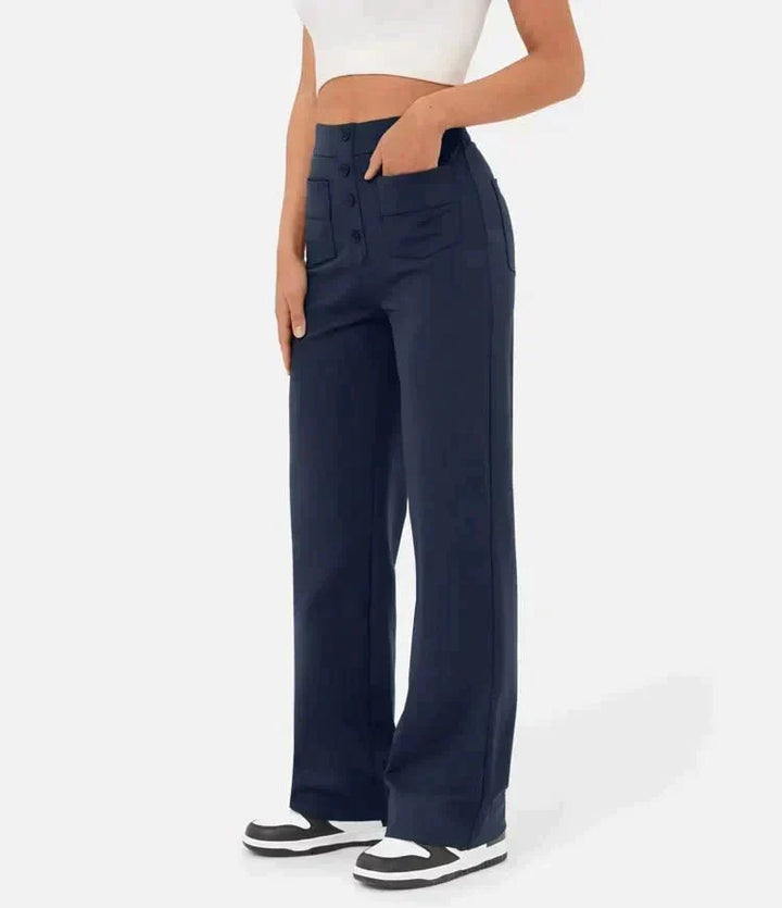 Doriana™ | Pantaloni a vita alta