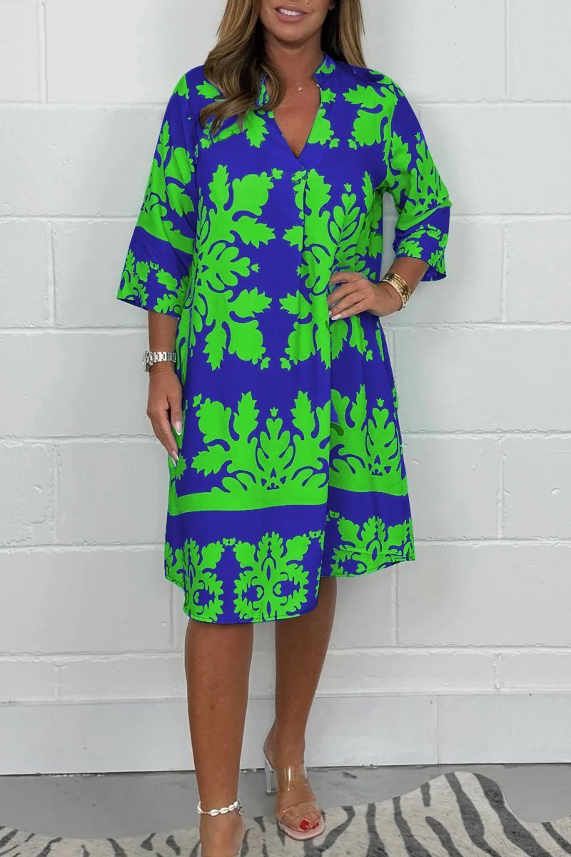 Rita™ | Abito elegante con scollo a V