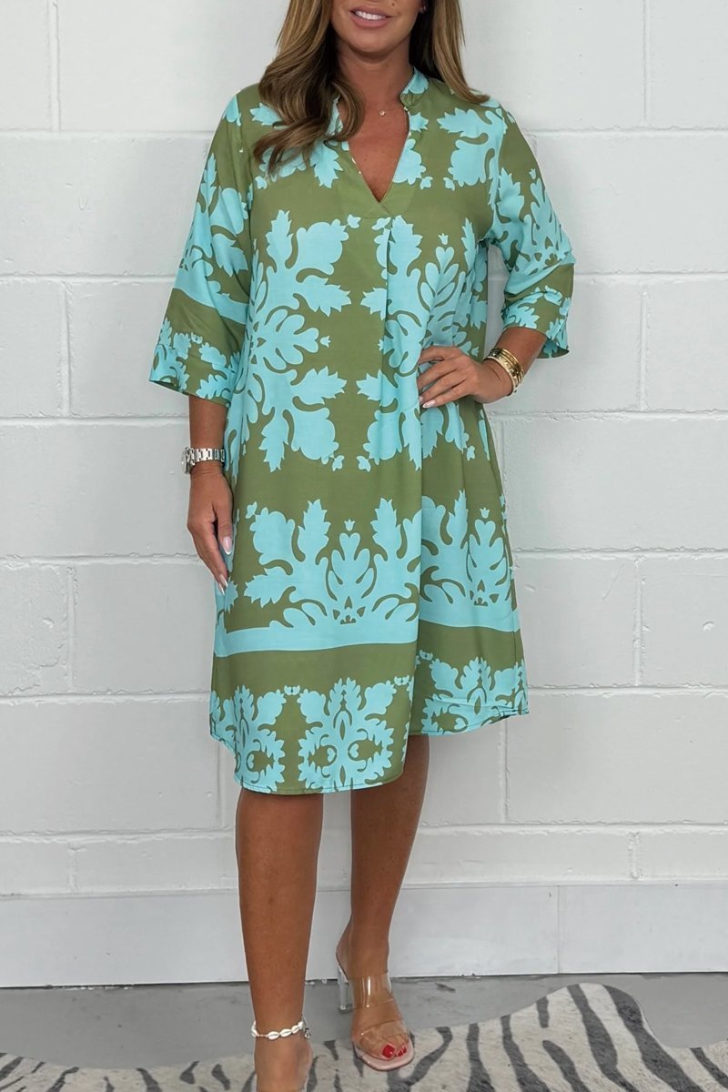 Rita™ | Abito elegante con scollo a V