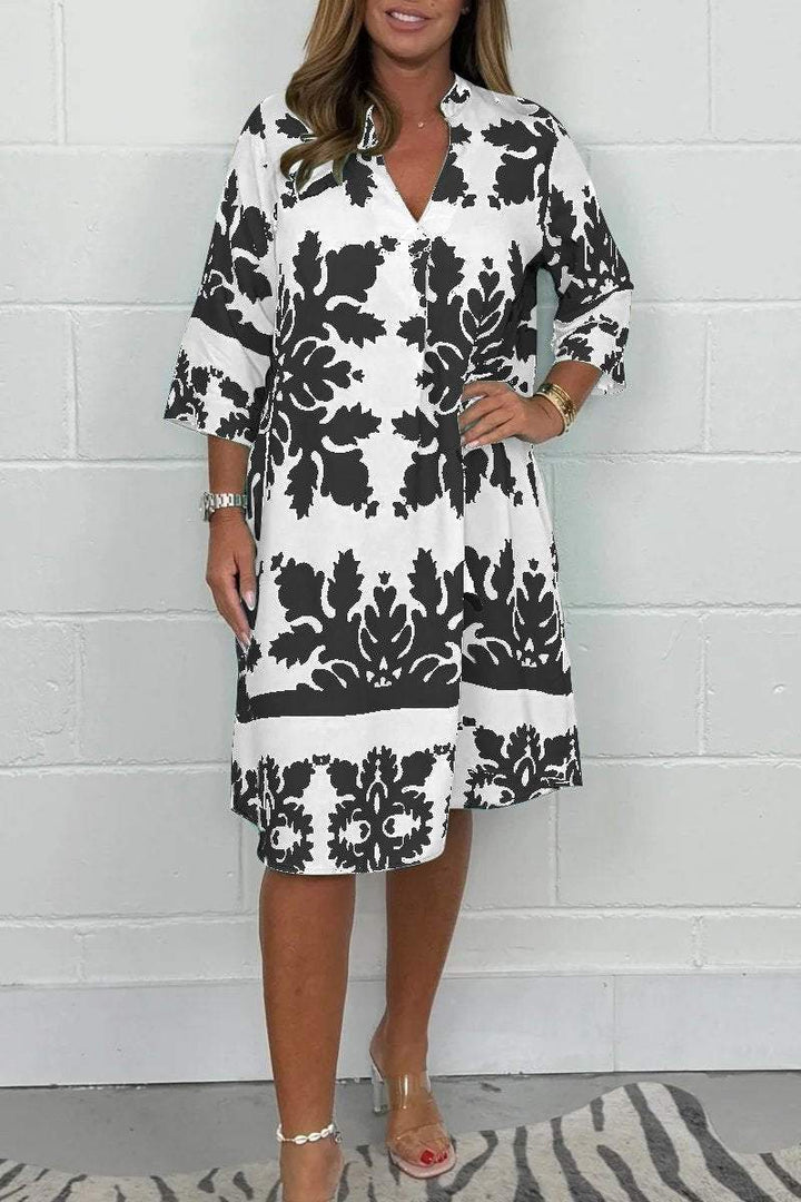 Rita™ | Abito elegante con scollo a V