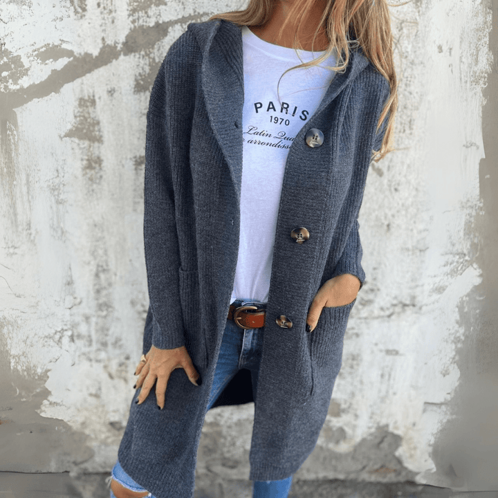 Elda™ | Cardigan lungo elegante
