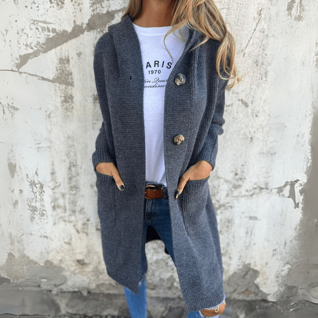 Elda™ | Cardigan lungo elegante
