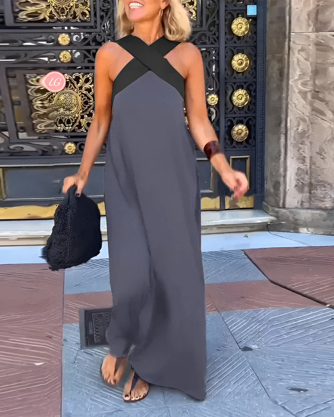 Serena™ | Abito con Incrocio Elegante