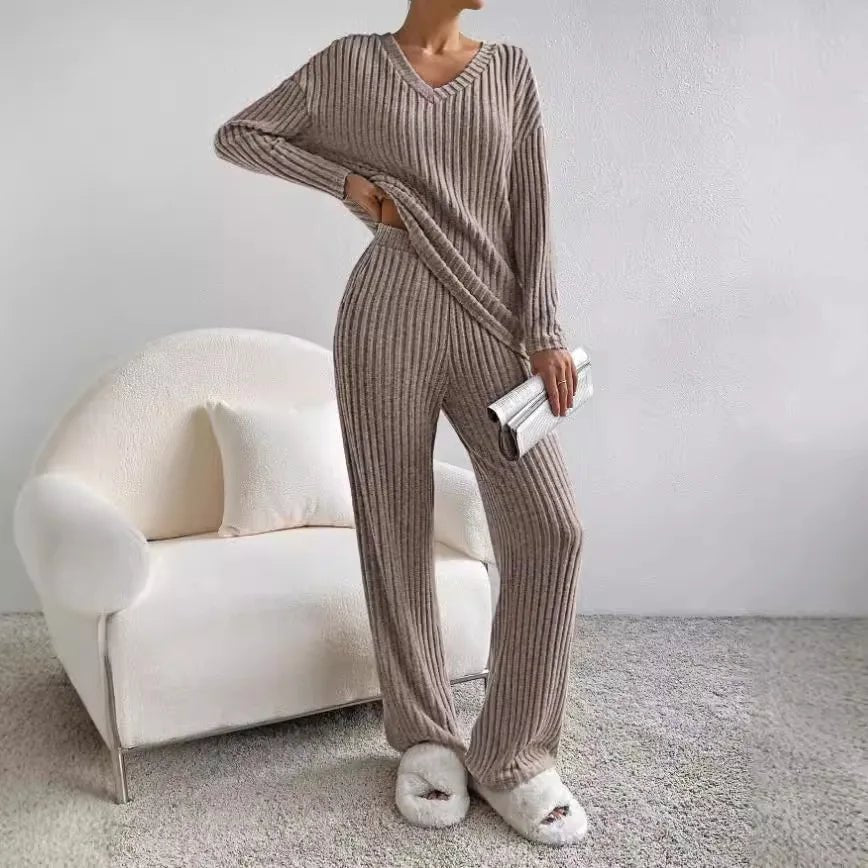 Alina™ | Set in Maglia a Due Pezzi