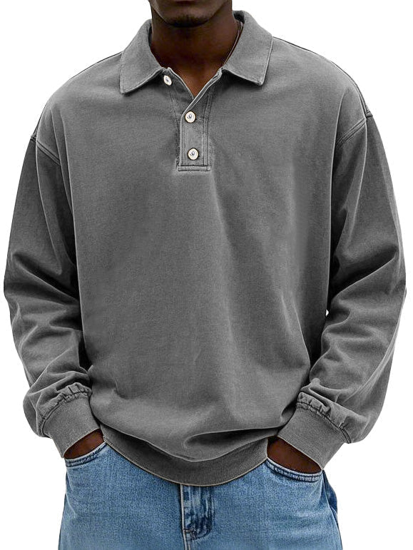 Dario™|Camicia vintage a manica lunga