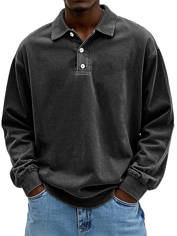 Dario™|Camicia vintage a manica lunga