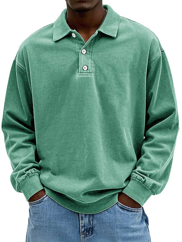 Dario™|Camicia vintage a manica lunga
