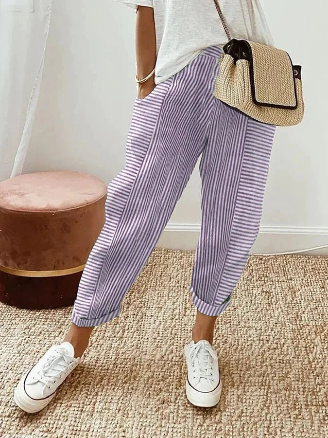 Teresa™ | Pantaloni a righe