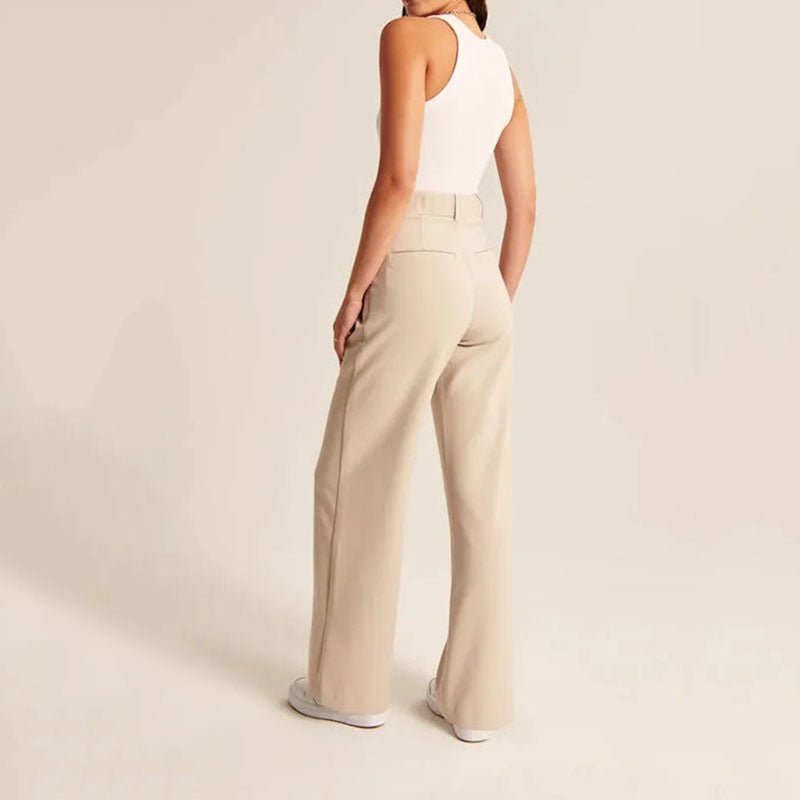Flavia™ | Pantalone a Gamba Larga