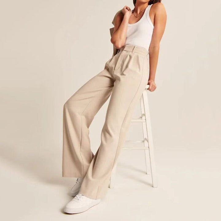 Flavia™ | Pantalone a Gamba Larga