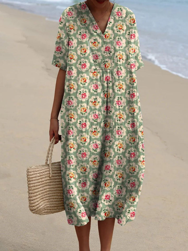 Marcella™ | Abito Floreale Vintage